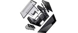 Hyte Y60 Mid Tower PC Case - Pitch Black - Core Components by Hyte The Chelsea Gamer