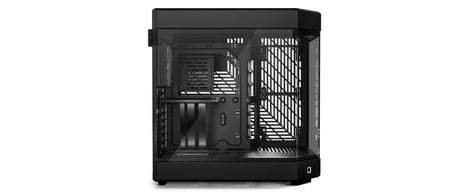 Hyte Y60 Mid Tower PC Case - Pitch Black - Core Components by Hyte The Chelsea Gamer