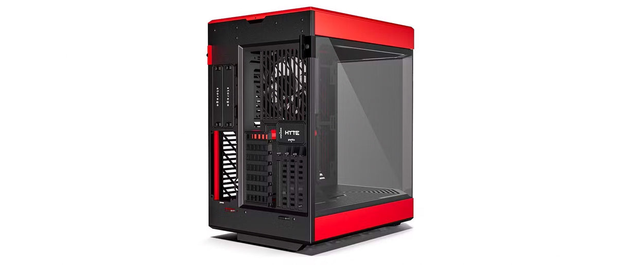 Hyte Y60 Mid Tower PC Case - Black Cherry - Core Components by Hyte The Chelsea Gamer