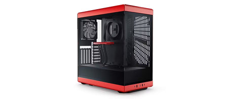 Hyte Y40 Mid Tower PC Case - Black Cherry - Core Components by Hyte The Chelsea Gamer