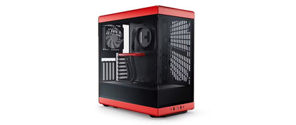 Hyte Y40 Mid Tower PC Case - Black Cherry - Core Components by Hyte The Chelsea Gamer