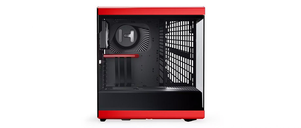 Hyte Y40 Mid Tower PC Case - Black Cherry - Core Components by Hyte The Chelsea Gamer