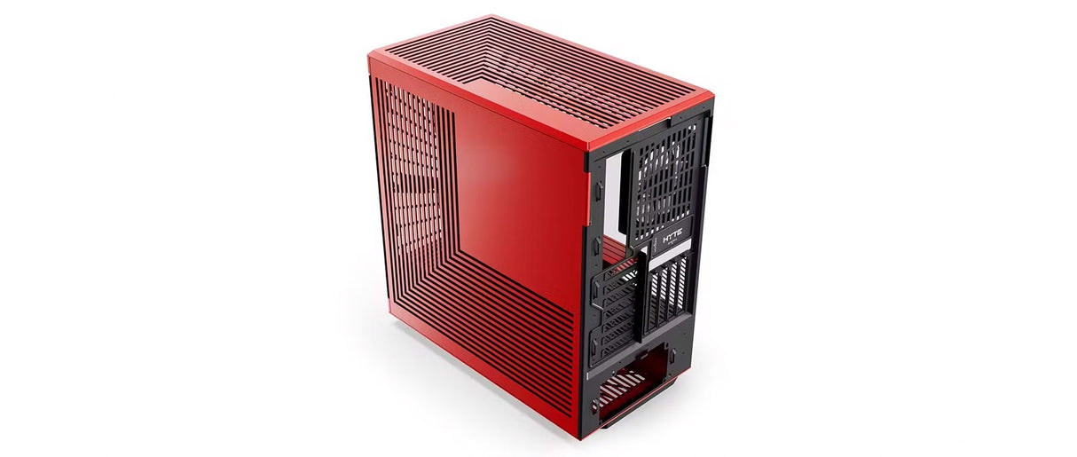 Hyte Y40 Mid Tower PC Case - Black Cherry - Core Components by Hyte The Chelsea Gamer