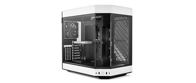 Hyte Y60 Mid Tower PC Case - Panda White - Core Components by Hyte The Chelsea Gamer
