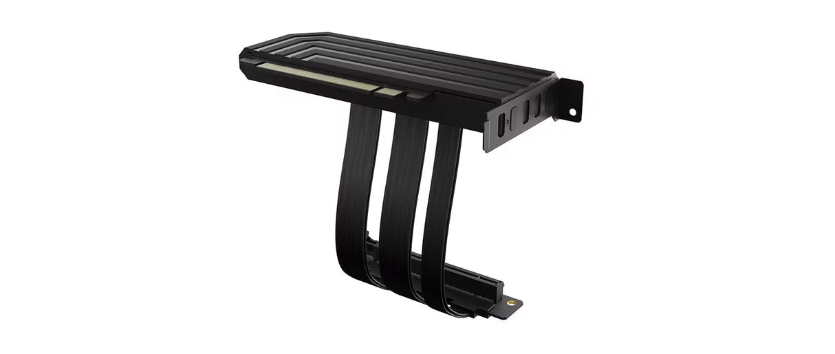 Hyte PCIE40 4.0 Luxury Riser Cable - Black - Core Components by Hyte The Chelsea Gamer