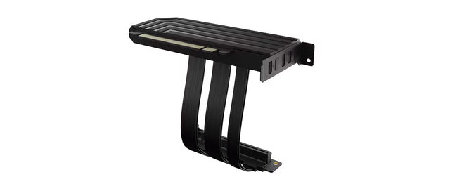 Hyte PCIE40 4.0 Luxury Riser Cable - Black - Core Components by Hyte The Chelsea Gamer