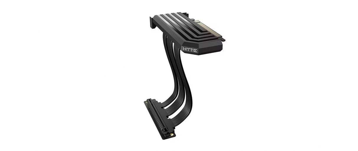 Hyte PCIE40 4.0 Luxury Riser Cable - Black - Core Components by Hyte The Chelsea Gamer