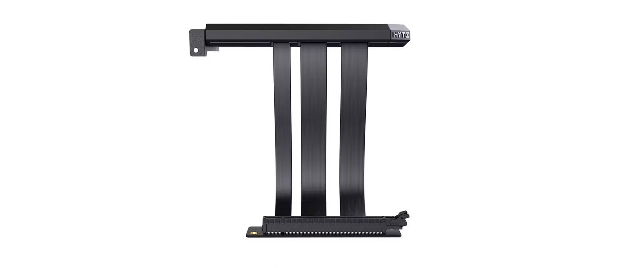 Hyte PCIE40 4.0 Luxury Riser Cable - Black - Core Components by Hyte The Chelsea Gamer