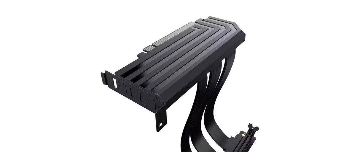 Hyte PCIE40 4.0 Luxury Riser Cable - Black - Core Components by Hyte The Chelsea Gamer
