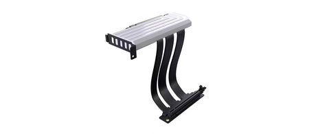 Hyte PCIE40 4.0 Luxury Riser Cable - White - Core Components by Hyte The Chelsea Gamer