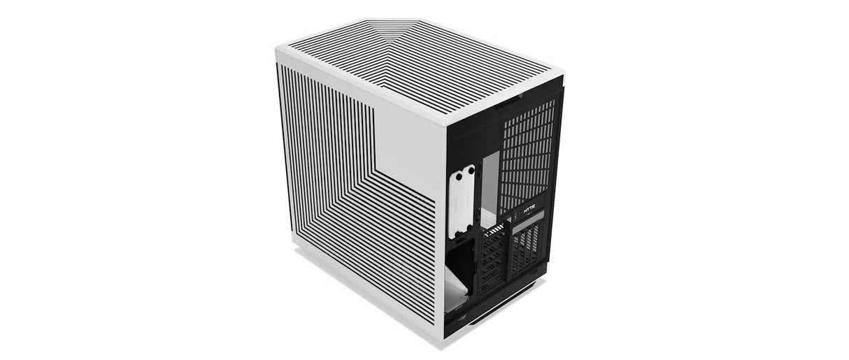 Hyte Y70 Mid Tower PC Case - Panda White - Core Components by Hyte The Chelsea Gamer