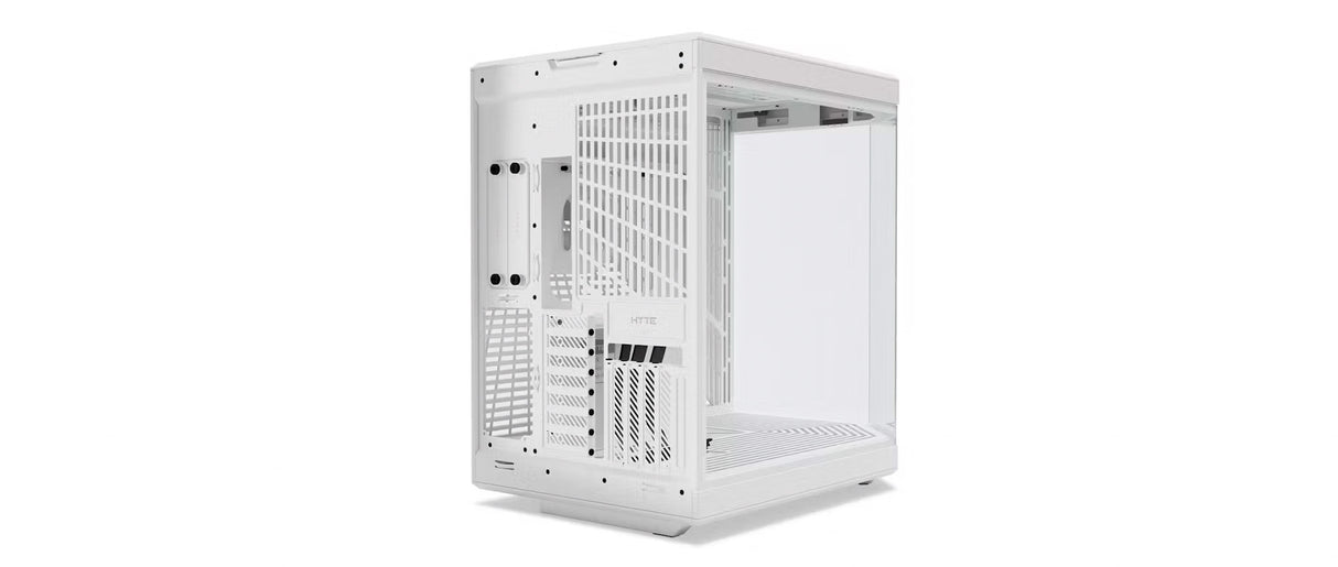 Hyte Y70 Mid Tower PC Case - Snow White - Core Components by Hyte The Chelsea Gamer