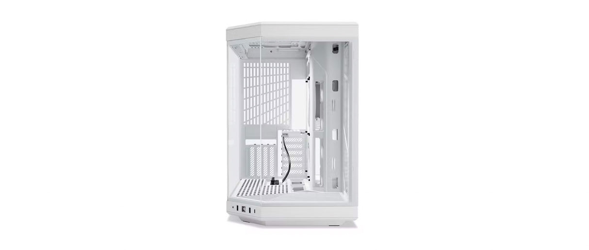 Hyte Y70 Mid Tower PC Case - Snow White - Core Components by Hyte The Chelsea Gamer