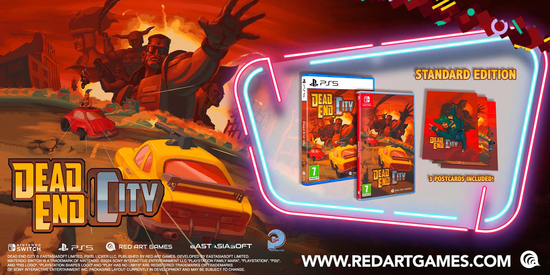 Dead End City - PlayStation 5 - Video Games by Red Art Games The Chelsea Gamer