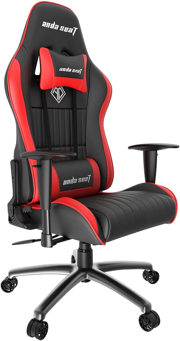 Anda Seat Jungle Pro Gaming Chair - Black/Red - Furniture by Anda Seat The Chelsea Gamer