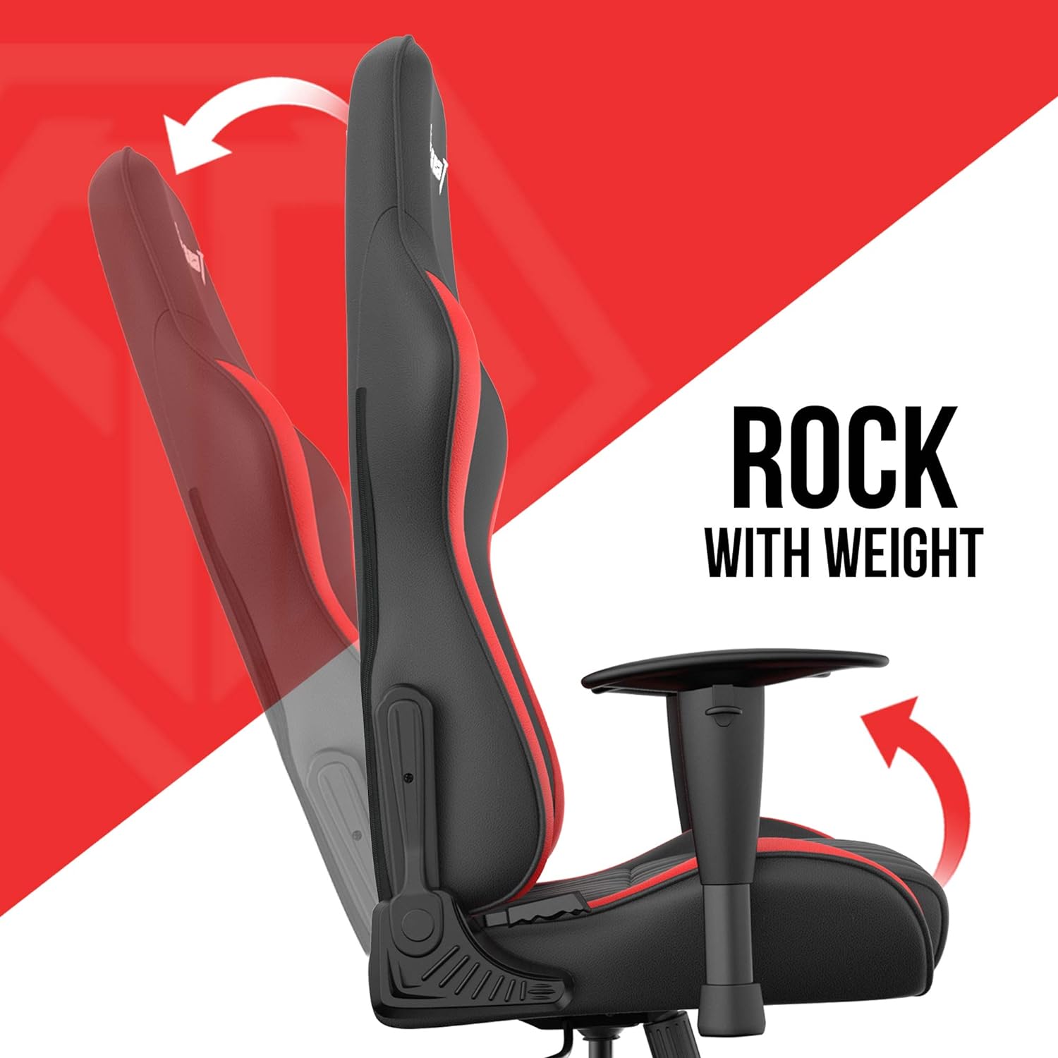 Anda Seat Jungle Pro Gaming Chair - Black/Red - Furniture by Anda Seat The Chelsea Gamer