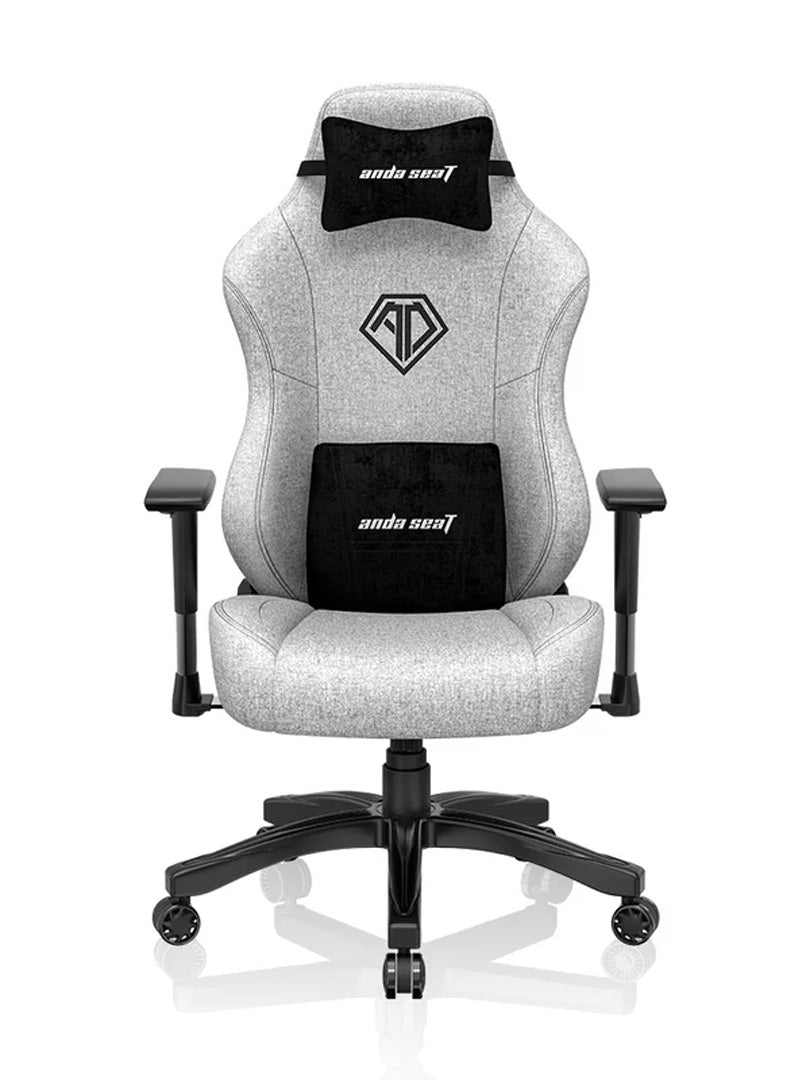 Anda Seat Phantom 3 Pro Gaming Chair - Grey Fabric - Furniture by Anda Seat The Chelsea Gamer