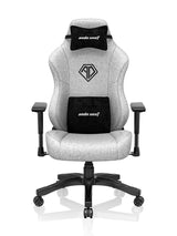 Anda Seat Phantom 3 Pro Gaming Chair - Grey Fabric - Furniture by Anda Seat The Chelsea Gamer