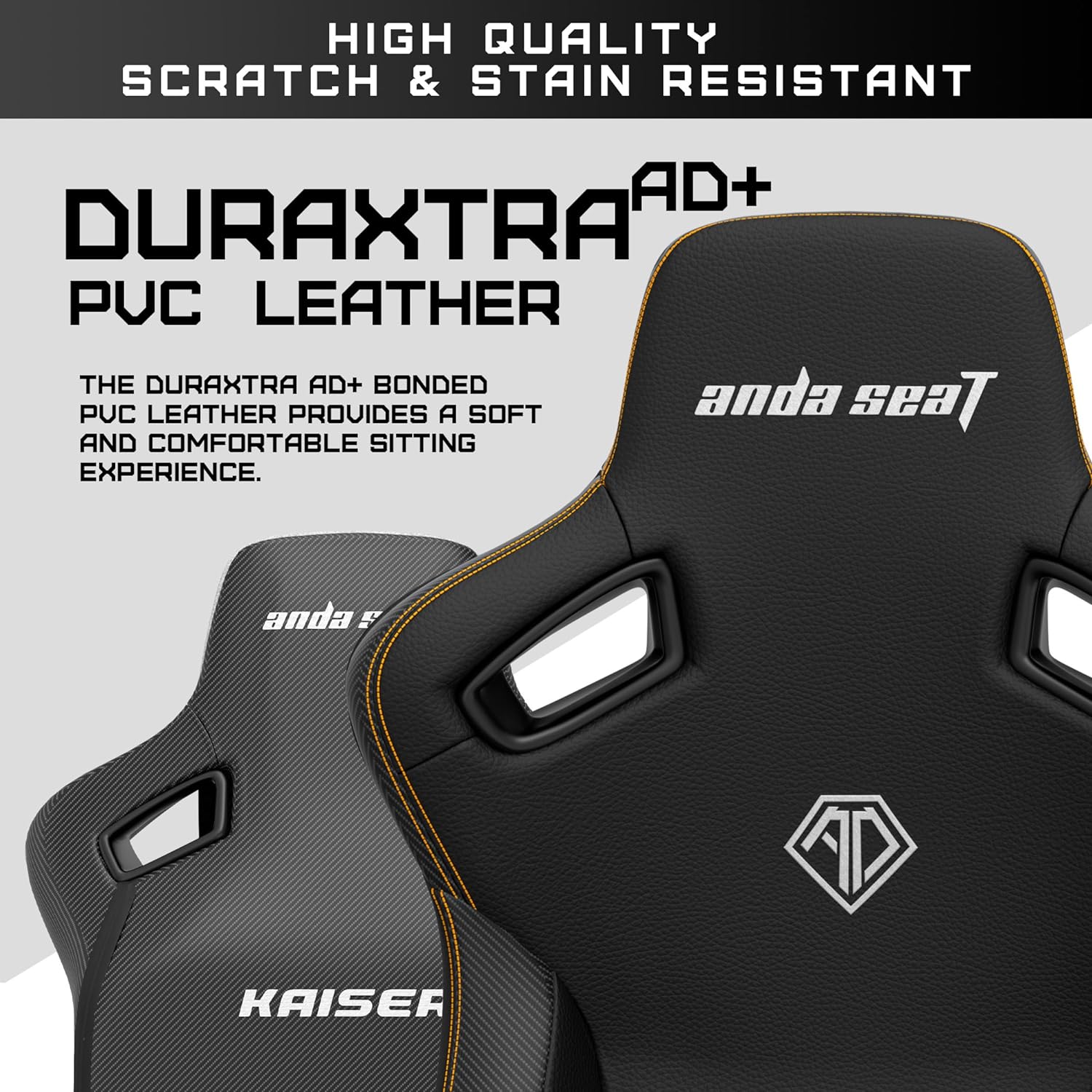 Anda Seat - Kaiser 3 Premium - Black - Gaming Chair - Furniture by Anda Seat The Chelsea Gamer