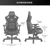 Anda Seat - Kaiser 3 Premium - Black - Gaming Chair - Furniture by Anda Seat The Chelsea Gamer