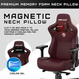 Anda Seat - Kaiser 3 Premium - Maroon - Gaming Chair - Furniture by Anda Seat The Chelsea Gamer