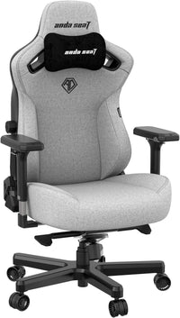 Anda Seat - Kaiser 3 Premium - Grey Fabric - Gaming Chair