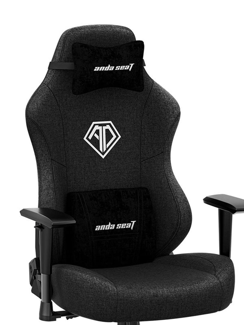 Anda Seat Phantom 3 Pro Gaming Chair - Black Fabric - Furniture by Anda Seat The Chelsea Gamer