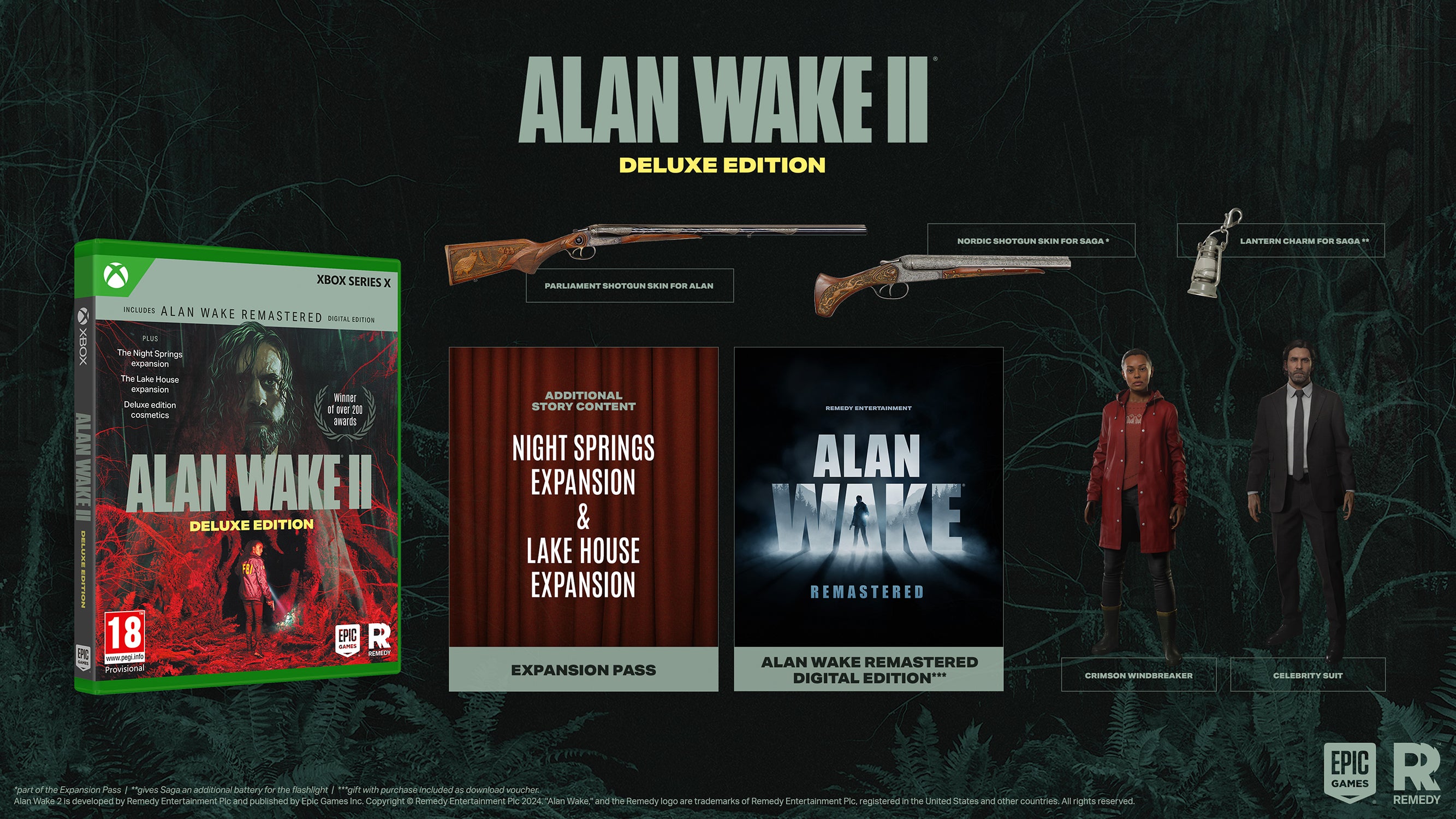 Alan Wake II - Deluxe Edition - Xbox Series X - Video Games by U&I The Chelsea Gamer