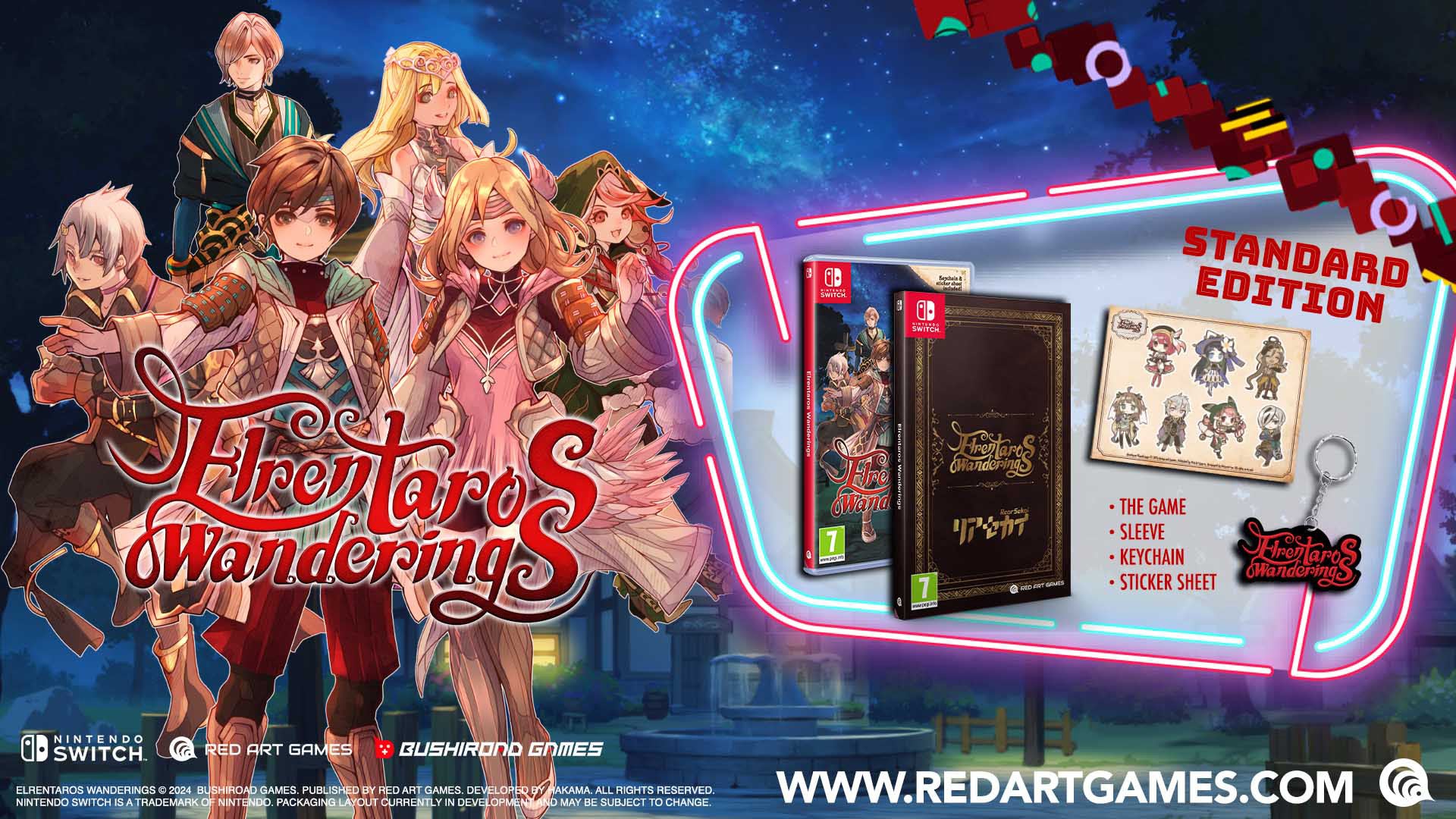 Elrentaros Wanderings - Nintendo Switch - Video Games by Red Art Games The Chelsea Gamer