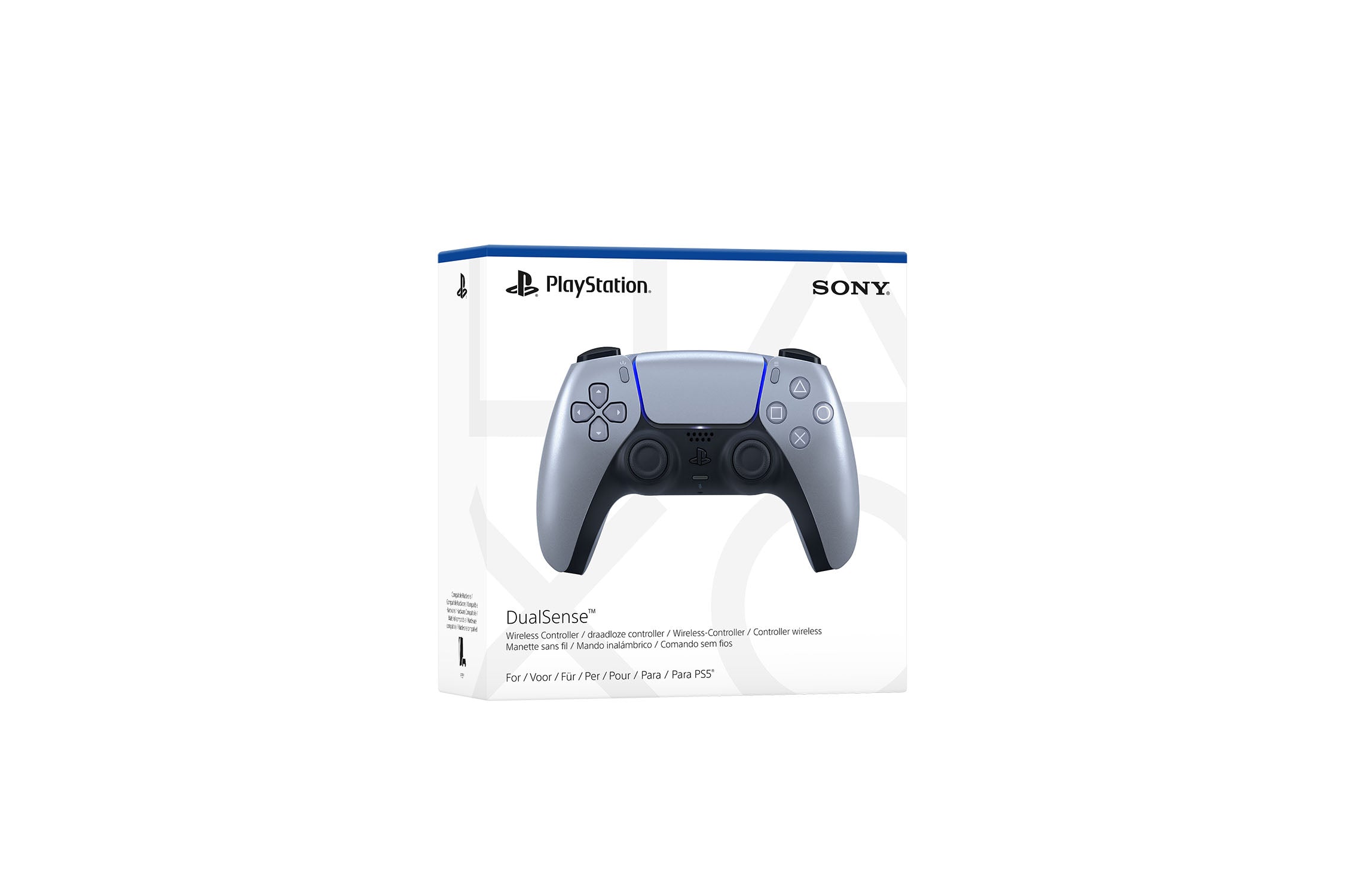 DualSense™ Wireless Controller –  Sterling Silver - Console Accessories by Sony The Chelsea Gamer