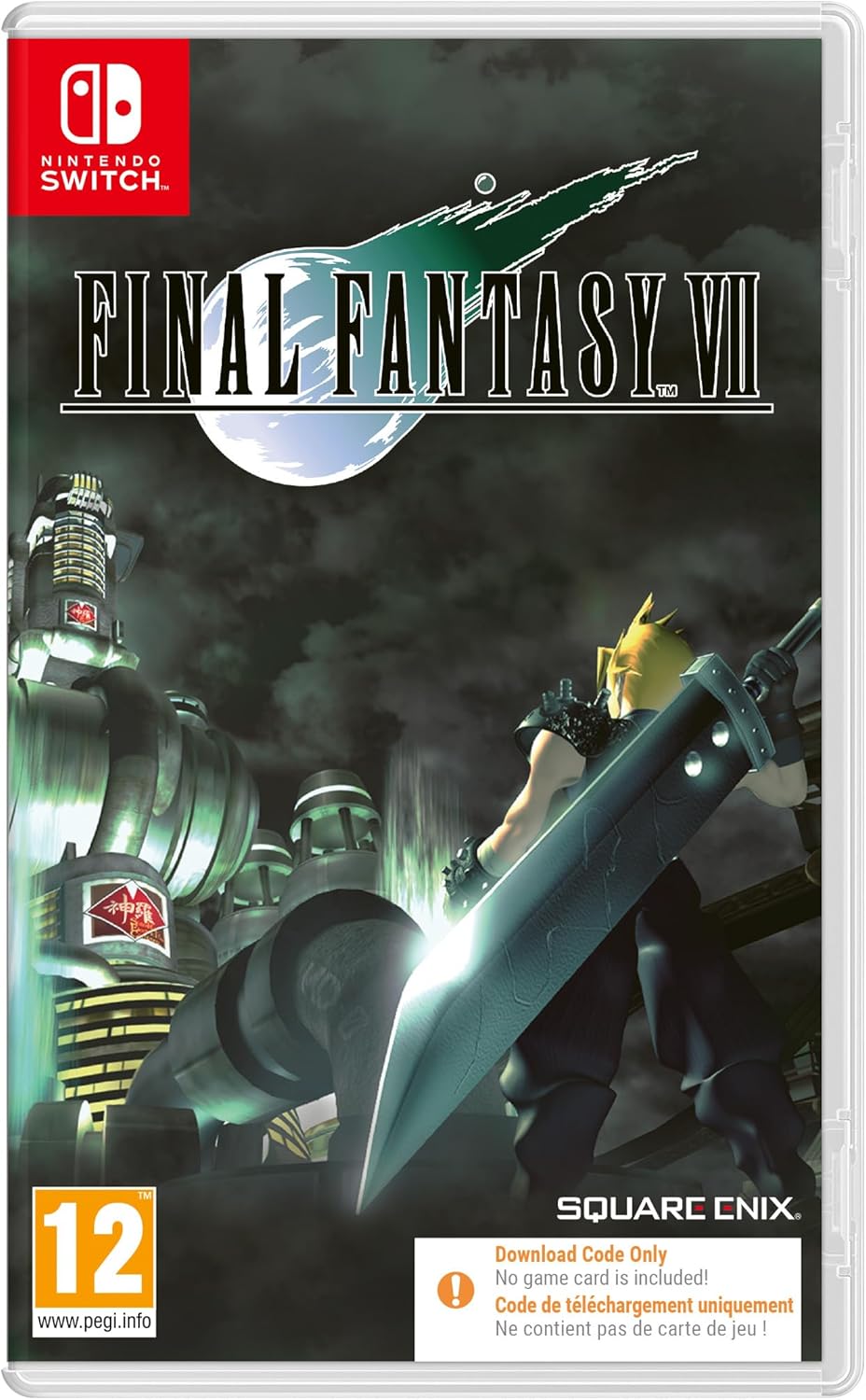 Final Fantasy VII Remastered - Nintendo Switch - Code In A Box - Video Games by Square Enix The Chelsea Gamer