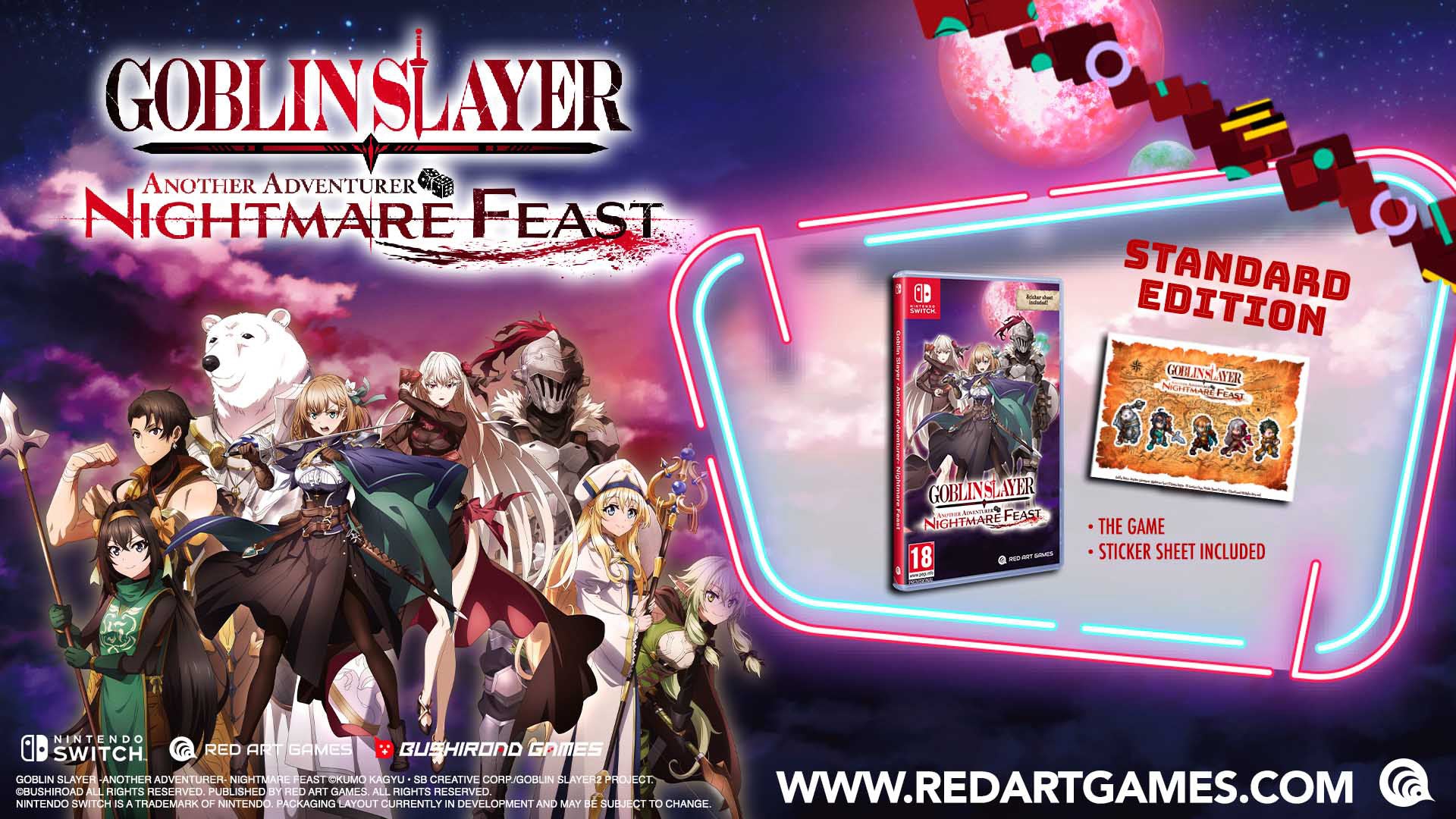 Goblin Slayer Another Adventurer: Nightmare Feast - Nintendo Switch - Video Games by Red Art Games The Chelsea Gamer