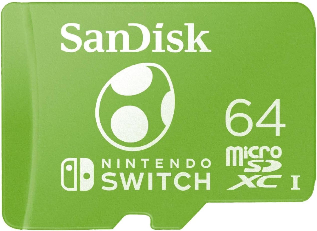 SanDisk 64GB microSDXC UHS-I card for Nintendo Switch - Console Accessories by Sandisk The Chelsea Gamer
