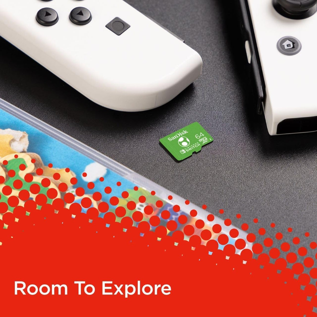 SanDisk 64GB microSDXC UHS-I card for Nintendo Switch - Console Accessories by Sandisk The Chelsea Gamer