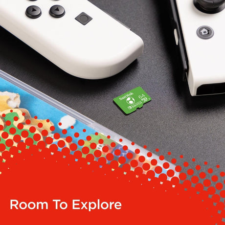 SanDisk 64GB microSDXC UHS-I card for Nintendo Switch - Console Accessories by Sandisk The Chelsea Gamer