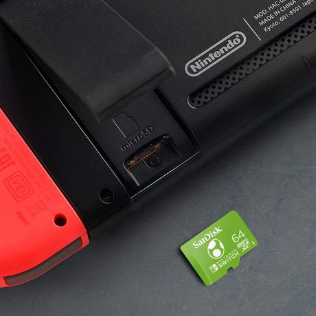 SanDisk 64GB microSDXC UHS-I card for Nintendo Switch - Console Accessories by Sandisk The Chelsea Gamer
