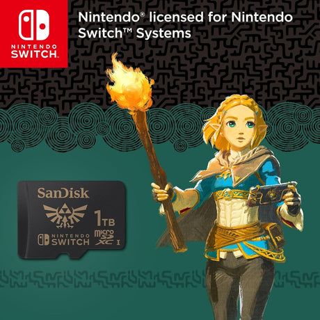 SanDisk 1TB microSDXC UHS-I card for Nintendo Switch - Console Accessories by Sandisk The Chelsea Gamer