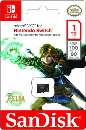 SanDisk 1TB microSDXC UHS-I card for Nintendo Switch - Console Accessories by Sandisk The Chelsea Gamer
