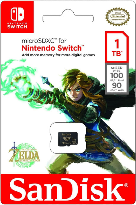 SanDisk 1TB microSDXC UHS-I card for Nintendo Switch - Console Accessories by Sandisk The Chelsea Gamer