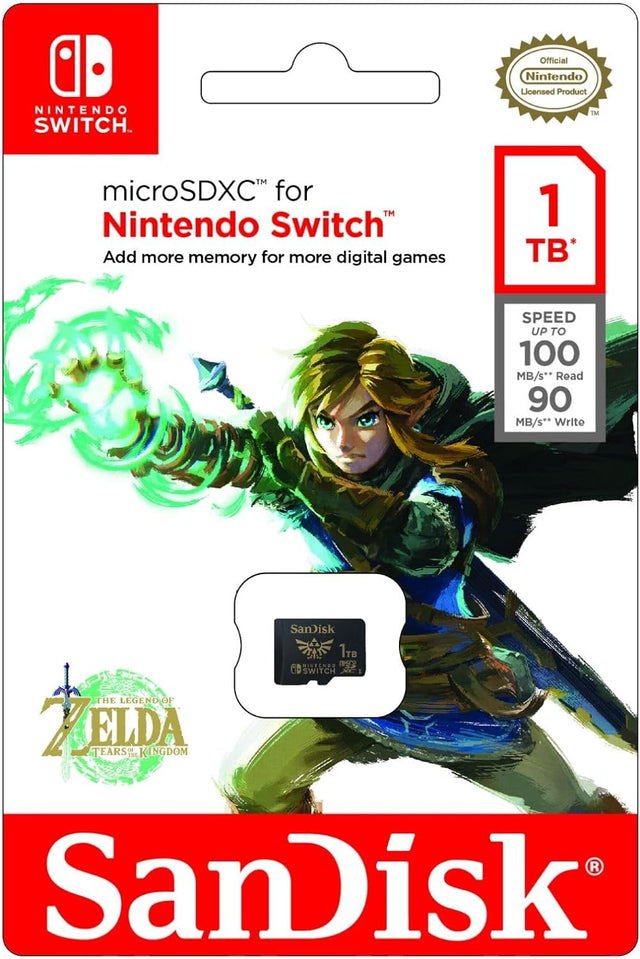 SanDisk 1TB microSDXC UHS-I card for Nintendo Switch - Console Accessories by Sandisk The Chelsea Gamer
