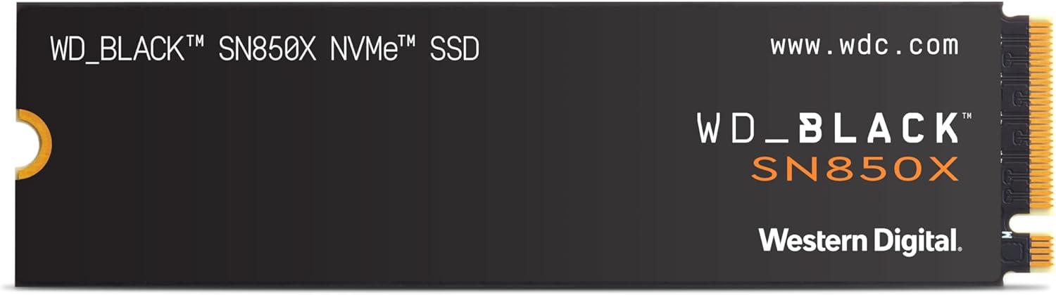 WD_BLACK SN850X NVMe™ SSD - 2TB with Heatsink - Core Components by Western Digital The Chelsea Gamer