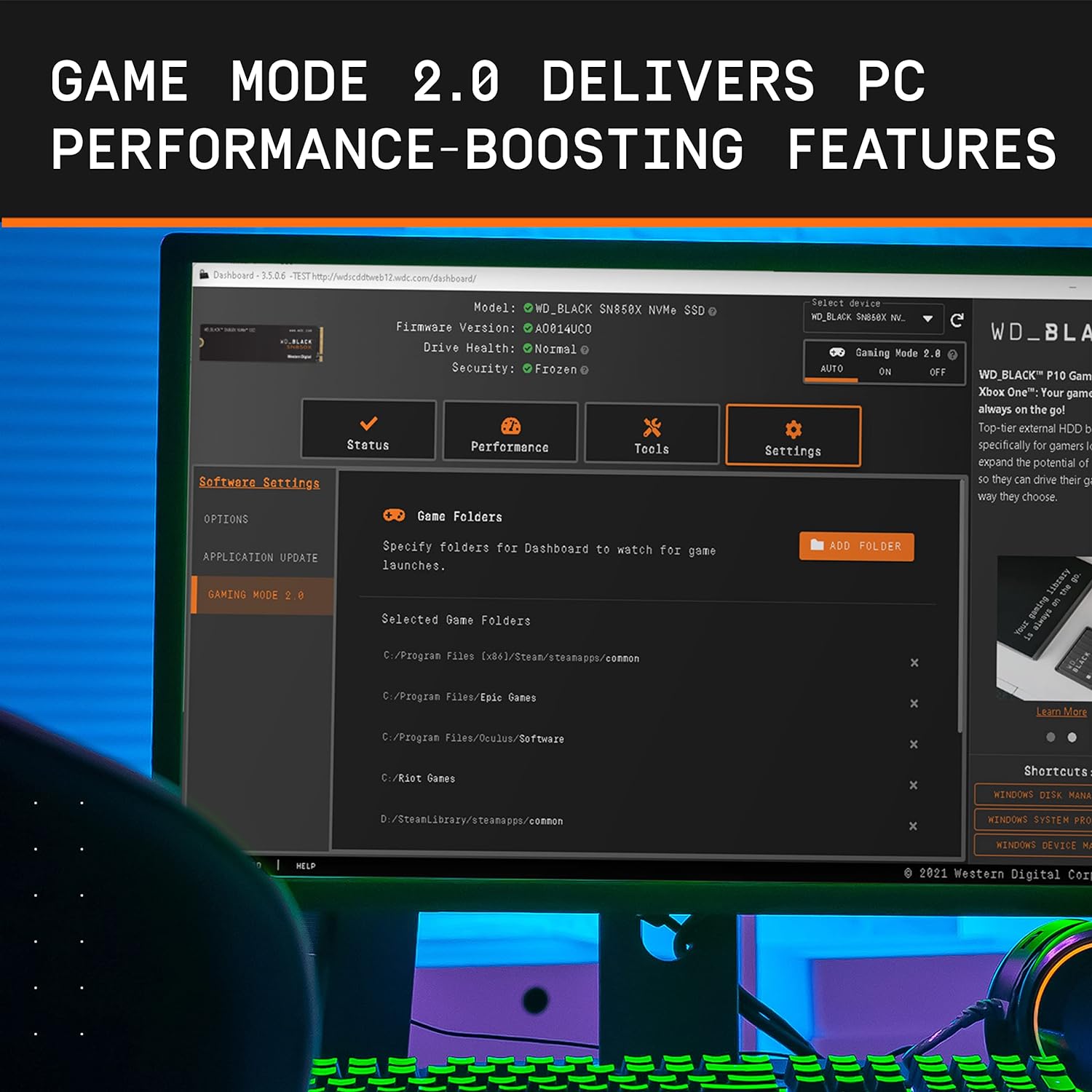 WD_BLACK SN850X NVMe™ SSD - 2TB with Heatsink - Core Components by Western Digital The Chelsea Gamer