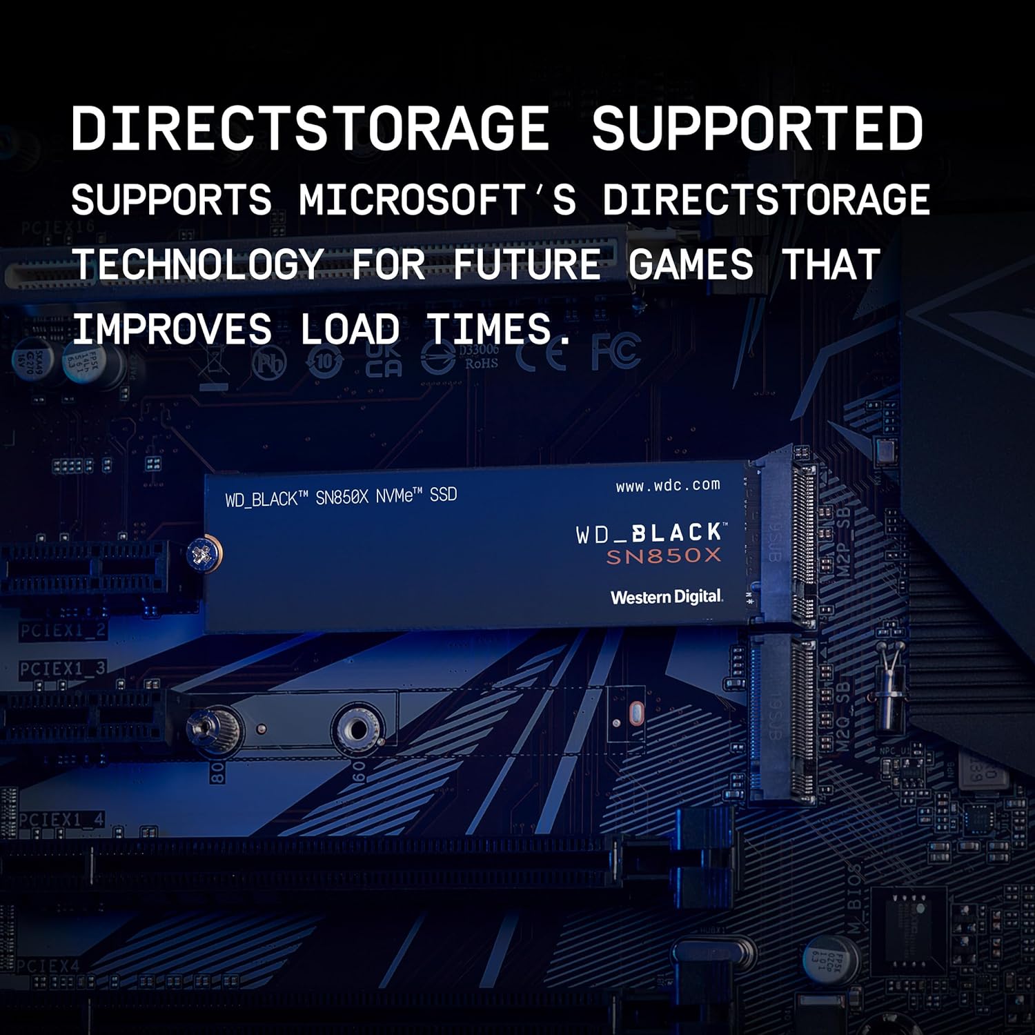 WD_BLACK SN850X NVMe™ SSD - 2TB with Heatsink - Core Components by Western Digital The Chelsea Gamer