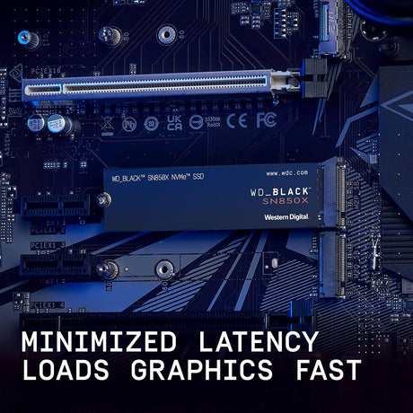 WD_BLACK SN850X NVMe™ SSD - 2TB with Heatsink - Core Components by Western Digital The Chelsea Gamer