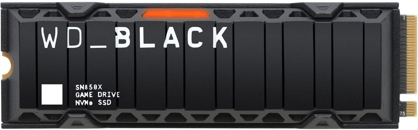 WD_BLACK SN850X NVMe™ SSD - 1TB with Heatsink - Core Components by Western Digital The Chelsea Gamer