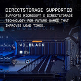 WD_BLACK SN850X NVMe™ SSD - 1TB with Heatsink - Core Components by Western Digital The Chelsea Gamer