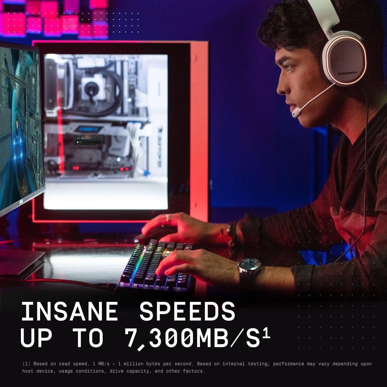 WD_BLACK SN850X NVMe™ SSD - 1TB with Heatsink - Core Components by Western Digital The Chelsea Gamer