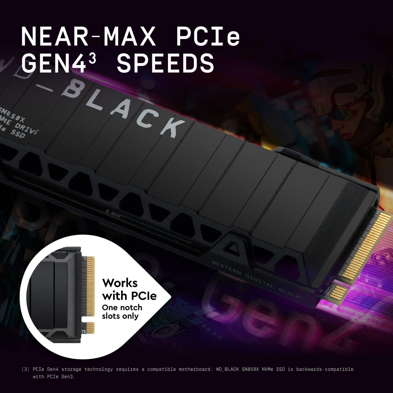 WD_BLACK SN850X NVMe™ SSD - 1TB with Heatsink - Core Components by Western Digital The Chelsea Gamer