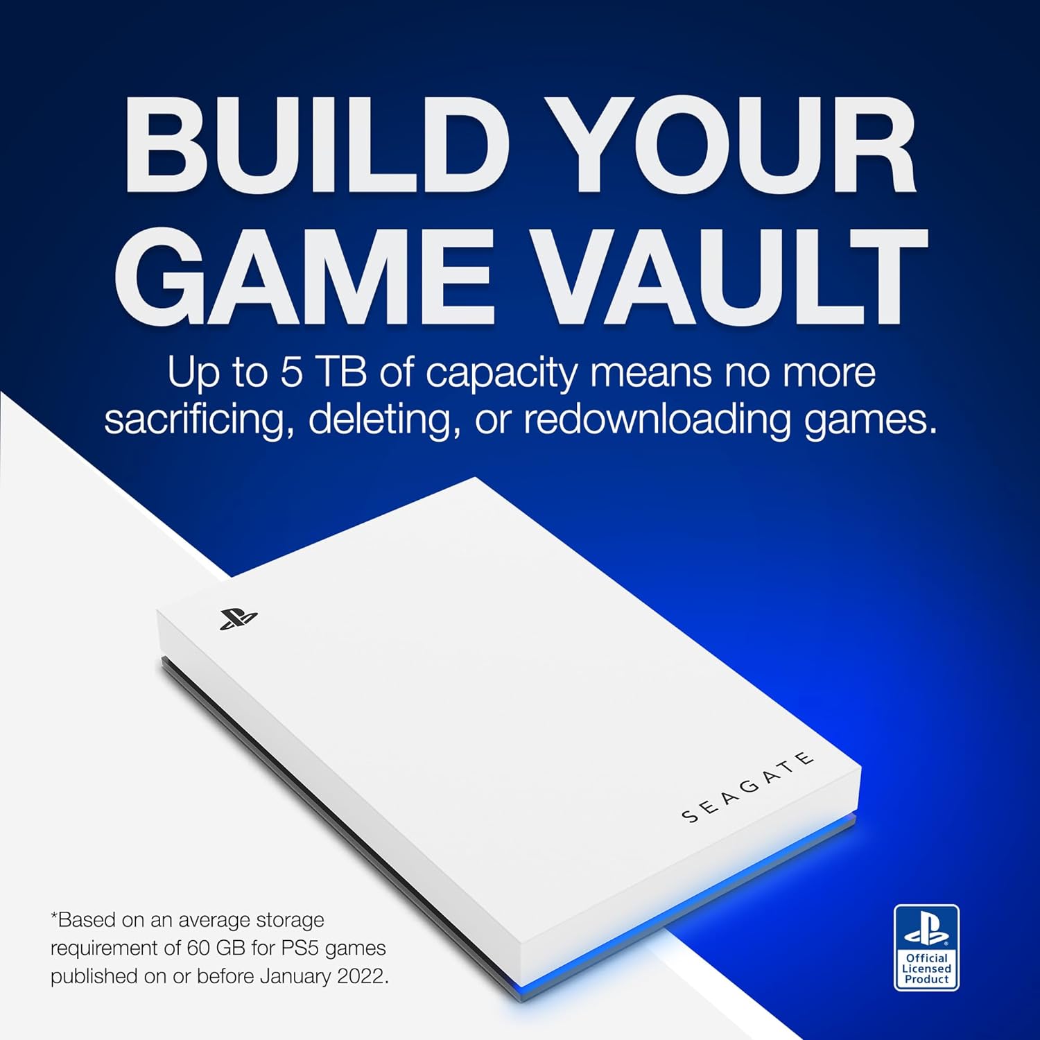 Seagate Game Drive for PlayStation 5 - 5TB - Console Accessories by Seagate The Chelsea Gamer