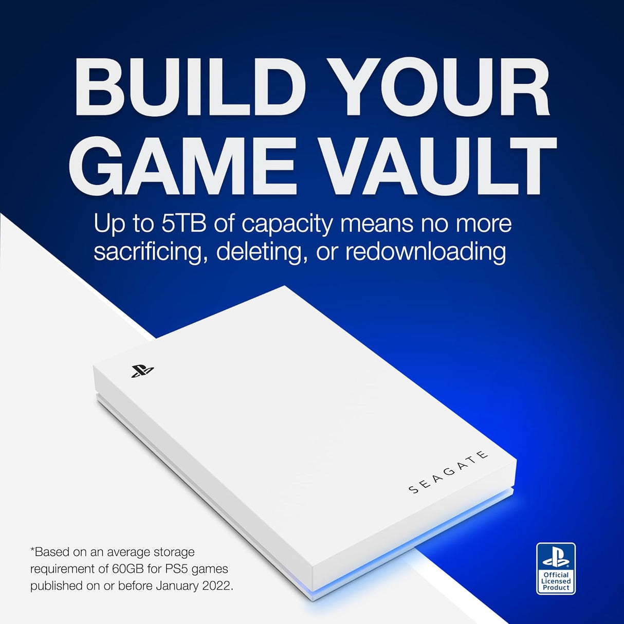 Seagate Game Drive for PlayStation 5 - 2TB - Console Accessories by Seagate The Chelsea Gamer